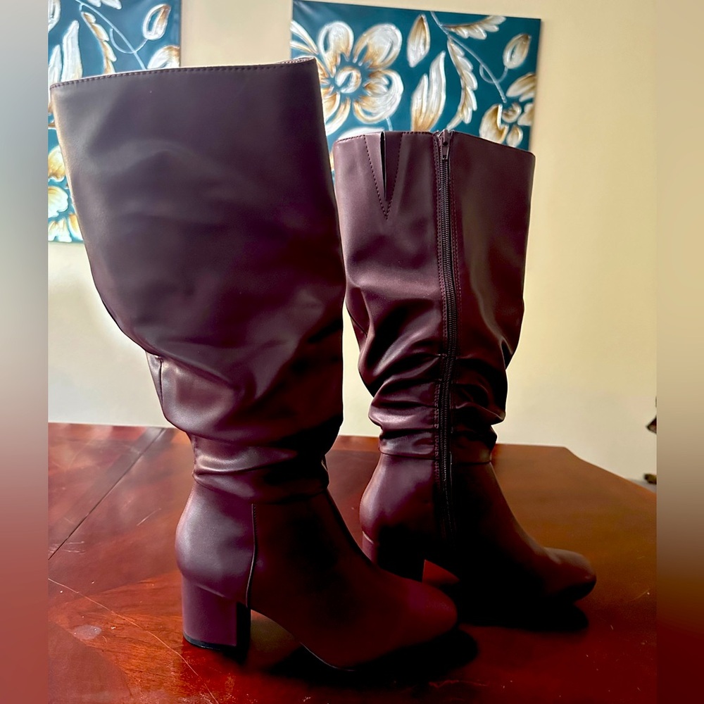 Knee-high boots